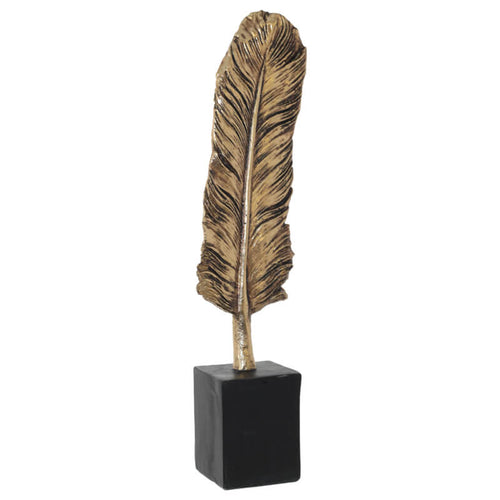 Feather On Plinth