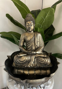 60cm Meditating Buddha Water Feature