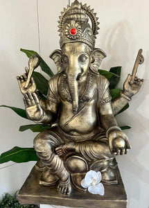 Ganesha on Lotus