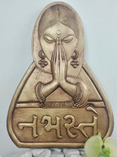 Load image into Gallery viewer, Welcome/Namaste Wall Plaque