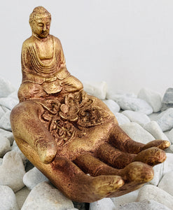 Buddha hand incense stick holder
