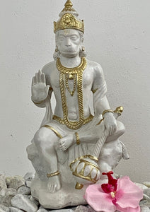 35cm Hanuman Sitting On Mountain