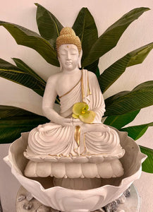 60cm Meditating Buddha Water Feature