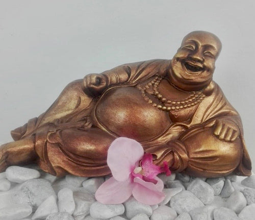 20cm Resting Laughing Buddha
